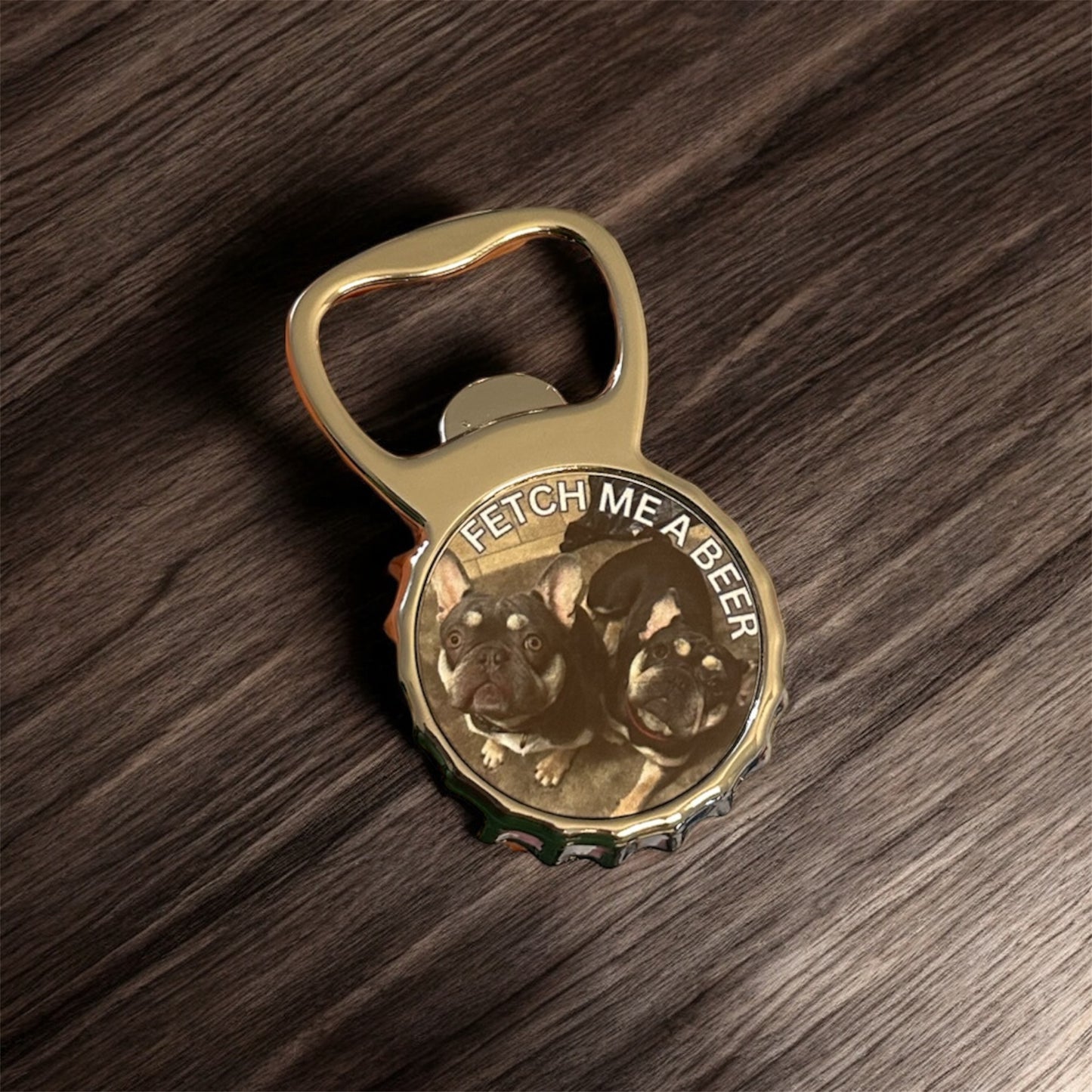 Personalised Magnet Bottle Opener – Custom Photo & Wording