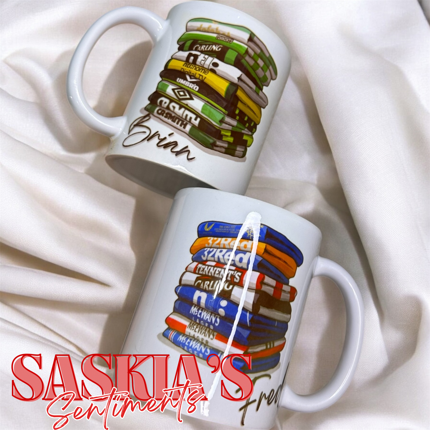 NEW Rangers Fc personalised mug 💙