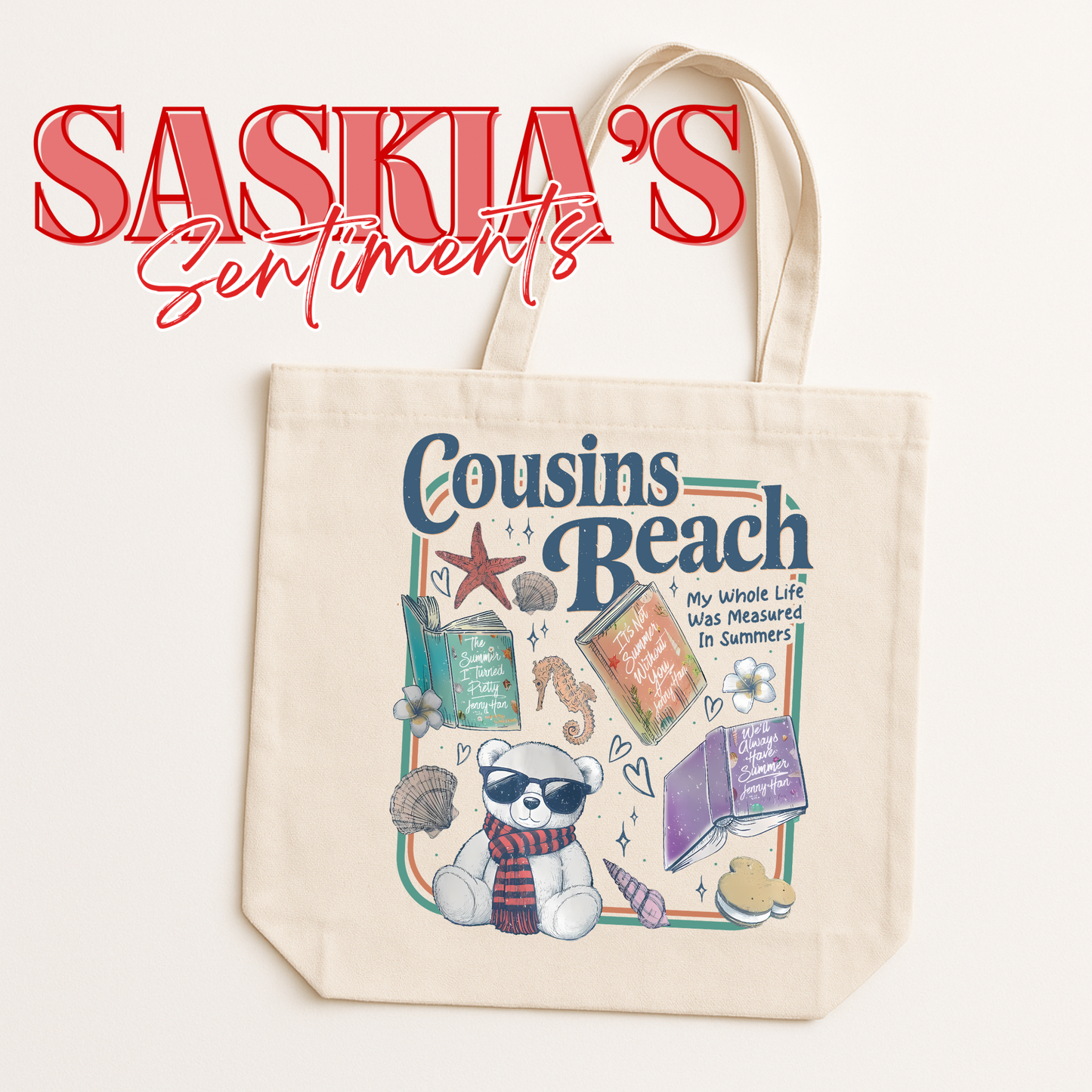 🏖️ Cousins Beach Tote Bag Collection The Summer I Turned Pretty Inspired 🩵