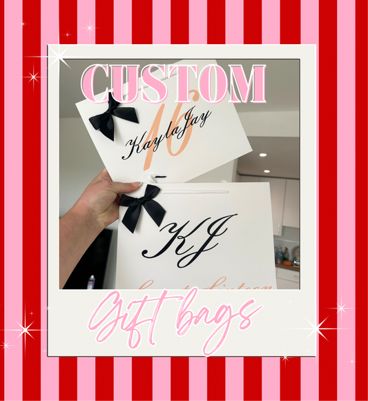 CUSTOM GIFT BAGS
