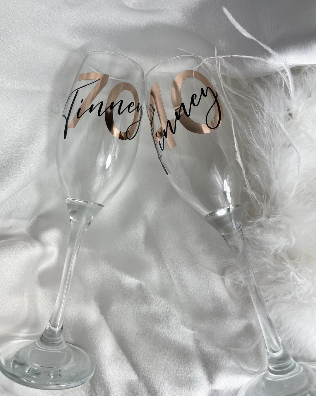 Personalised Champagne Flute