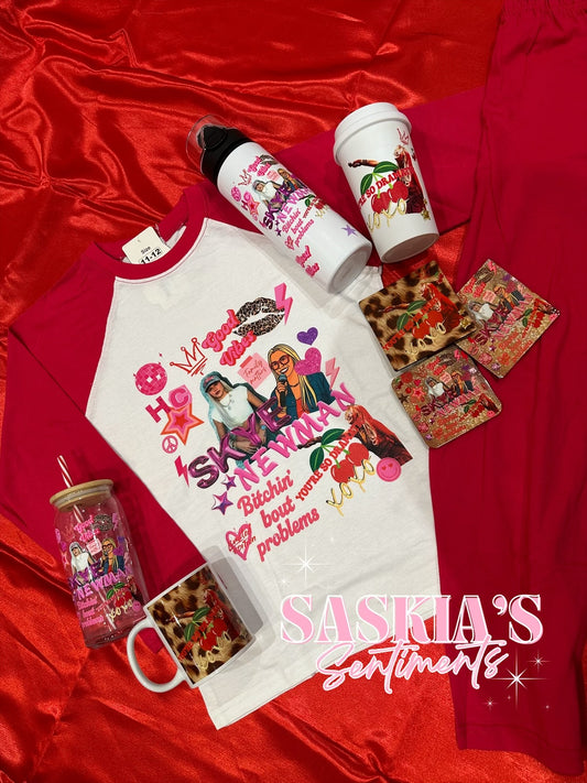 SKYE NEWMAN COLLECTION | Limited Edition Pyjama Set
( PJS ONLY) 💋 💖