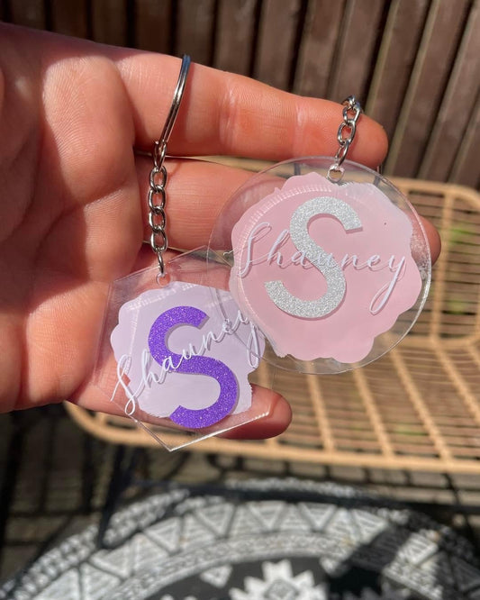 Personalised Keyring 💕