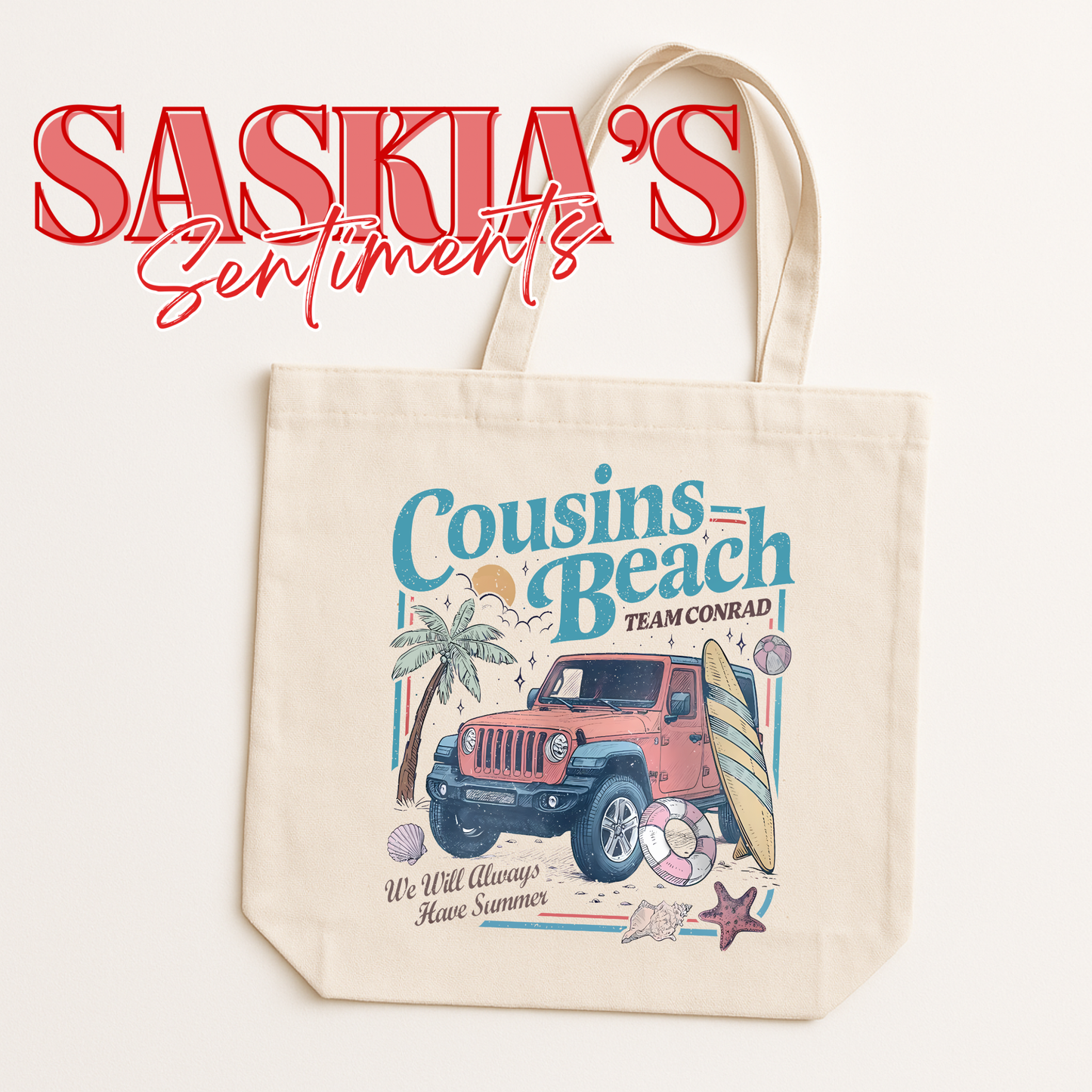 🏖️ Cousins Beach Tote Bag Collection The Summer I Turned Pretty Inspired 🩵