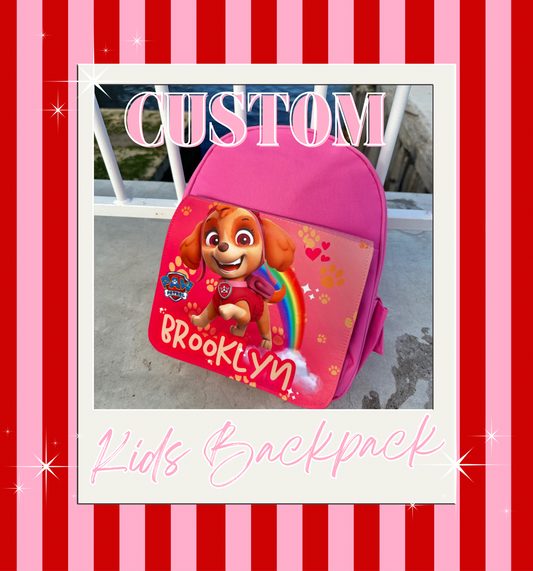 CUSTOM KIDS BACKPACKS