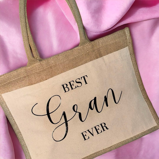 Personalised Jute bag for your loved ones ! 💜