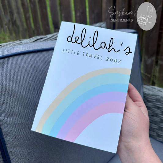 Personalised Little Travel Book 🧳 🌈 READ DESCRIPTION