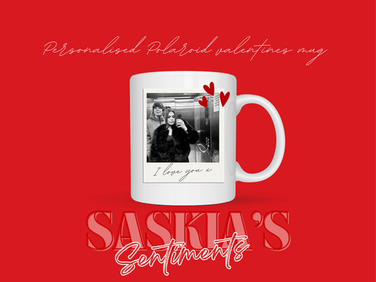 NEW Valentines 💌 Custom Polaroid Mug ❤️