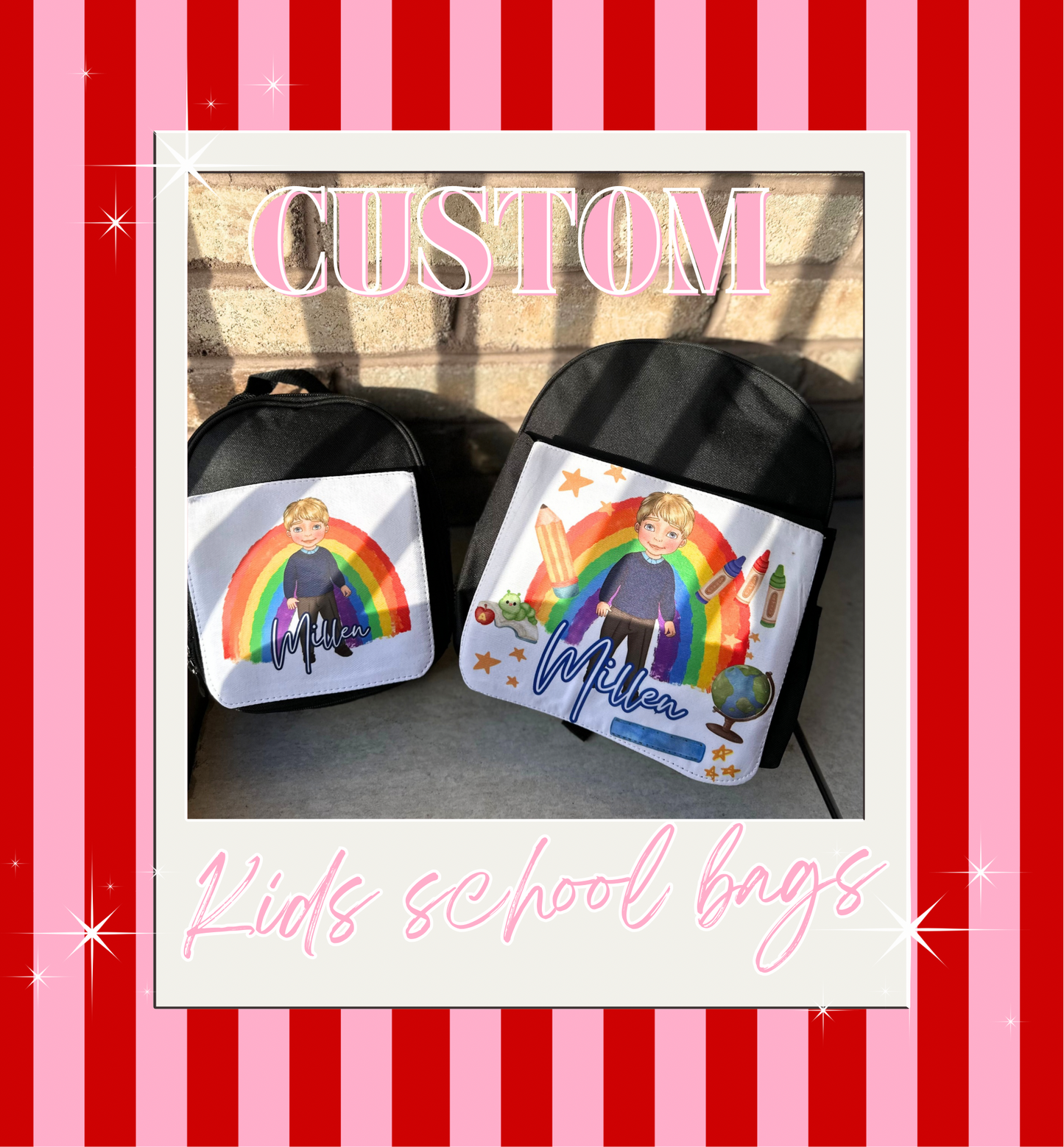 CUSTOM SCHOOL BAG