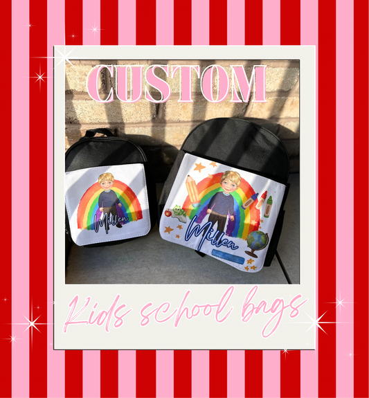 CUSTOM SCHOOL BAG