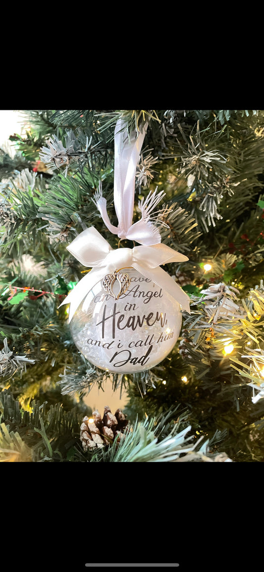 Personalised Christmas Baubles ✨🤍