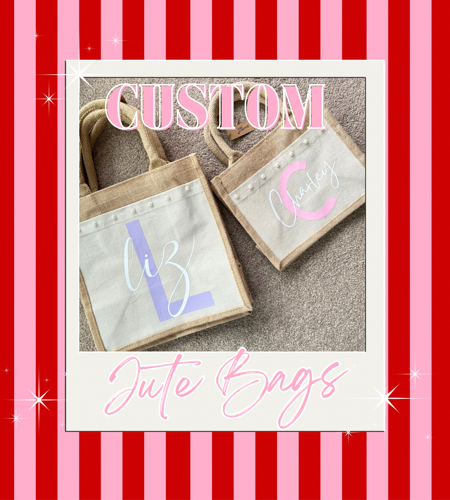 CUSTOM JUTE BAGS